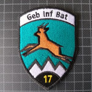 Verbandsabzeichen Geb Inf Bat 17 Stabskp