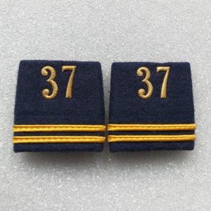 Schulterpatten Ord. 1995 (15) Oberleutnant Set Nr. 37