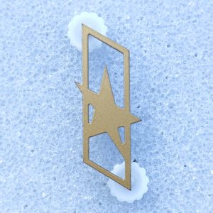 Kragenspiegel Nachrichtensoldat / Vermesser, Variante 1