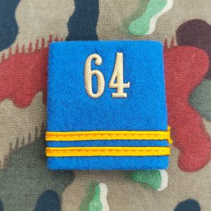 Schulterpatte Ord. 1995 (15) Oberleutnant Bat 64