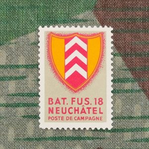 Soldatenmarke 1939, Füs Bat 018 Feldpostdienst