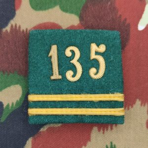 Schulterpatte Ord. 1949 (15) Oberleutnant Bat 135