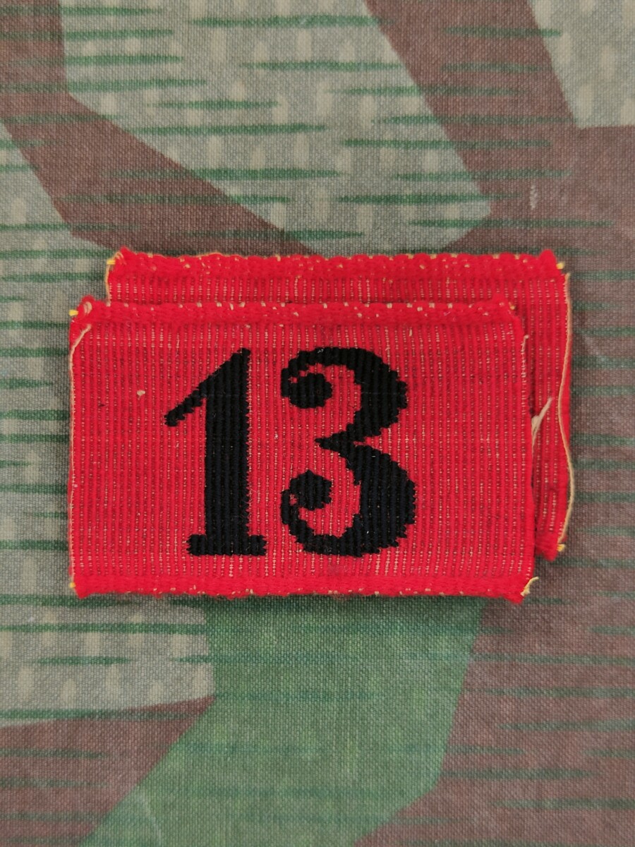 Achselschlaufen Positionsartillerie Kp 13, Set