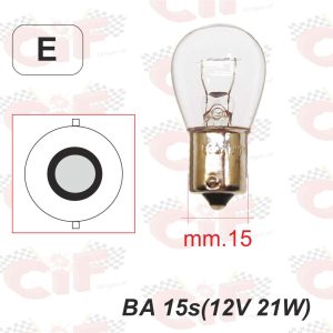 Birne 12V 21W | Ba15s